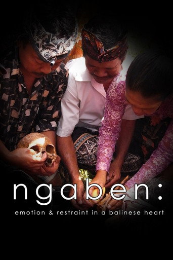 Movie poster for Ngaben: Emotion And Restraint In A Balinese Heart (2012)