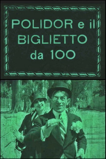 Movie poster for Il biglietto da cento (1917)