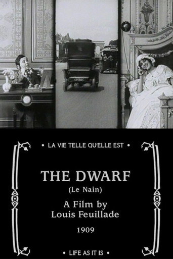 Movie poster for The Dwarf (1912)