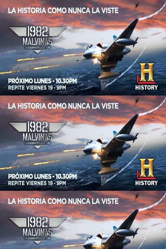 Movie poster for 1982 Malvinas, La guerra desde el aire (2009)