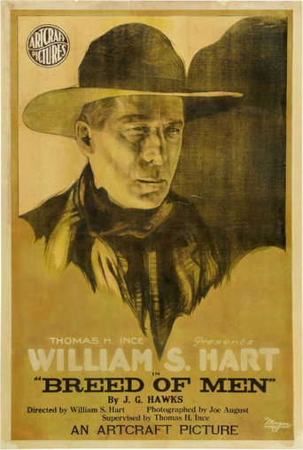 Movie poster for Breed of Men (1919)