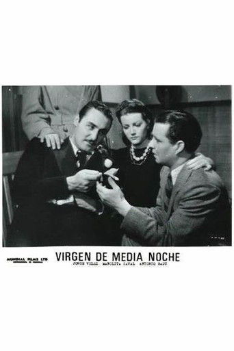 Movie poster for Virgen de medianoche (1942)