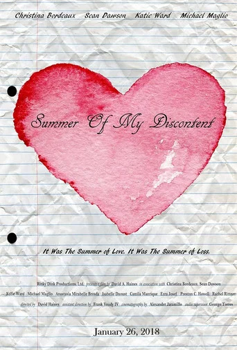 Movie poster for Summer of my Discontent (2018)