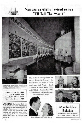 I'll Tell the World poster