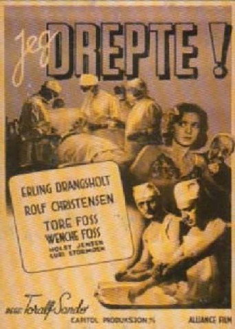 Movie poster for Jeg drepte! (1942)