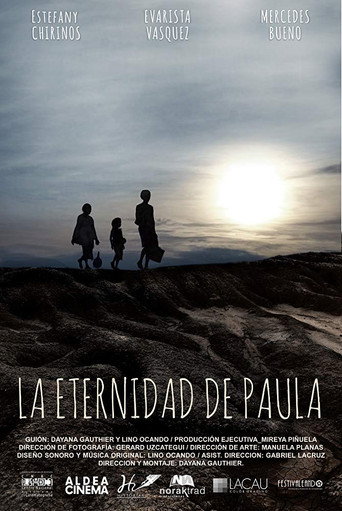 Movie poster for La eternidad de Paula (2018)
