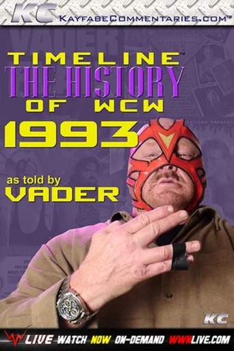 Movie poster for Timeline: The History of WCW – 1993 – As Told By Vader (2014)
