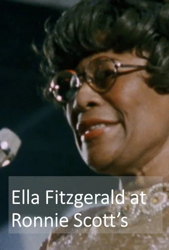 Movie poster for Ella Fitzgerald at Ronnie Scott’s (1974)
