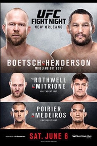 Movie poster for UFC Fight Night 68: Boetsch vs. Henderson (2015)