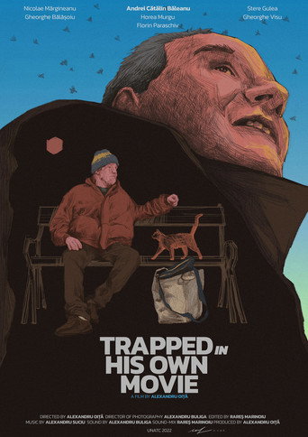 Movie poster for Blocat în propriul film