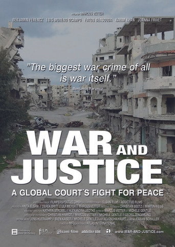 Movie poster for War and Justice (2024)