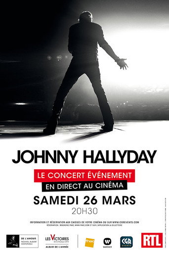 Movie poster for Johnny Hallyday - Rester Vivant Tour (2016)