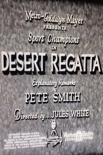 Movie poster for Desert Regatta (1932)
