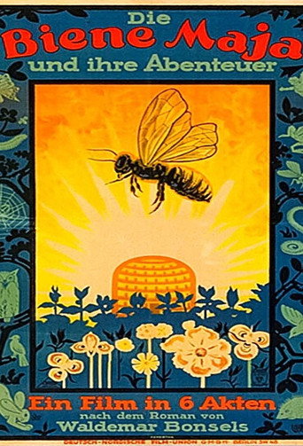 Movie poster for Maya the Bee (1926)