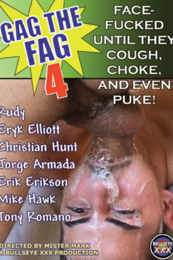 Movie poster for Gag the Fag 4 (2008)