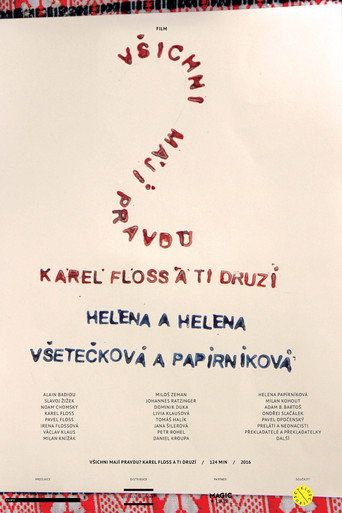 Movie poster for Všichni mají pravdu? Karel Floss a ti druzí (2016)