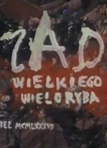 Zad wielkiego wieloryba poster