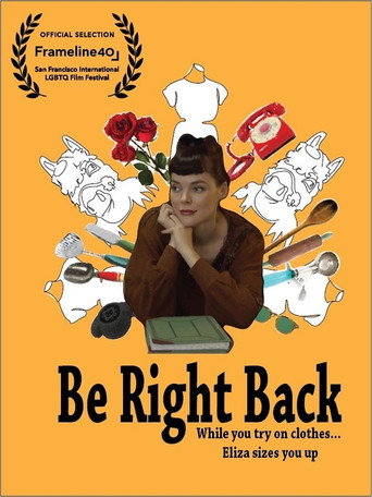 Movie poster for Be Right Back (2016)