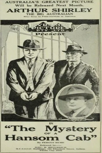 Movie poster for The Mystery of a Hansom Cab (1925)