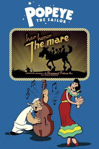 Movie poster for Her Honor, the Mare (1943)