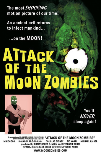 Movie poster for Attack of the Moon Zombies (2011)
