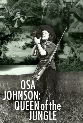 Movie poster for Osa Johnson: Queen of the Jungle (2025)