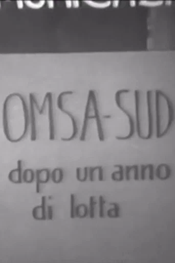 Movie poster for Omsa Sud. Dopo un anno di lotta (1974)