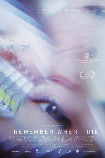 Movie poster for I Remember When I Die (2015)
