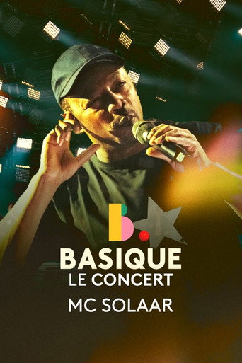 Movie poster for MC Solaar - Basique, le concert (2024)