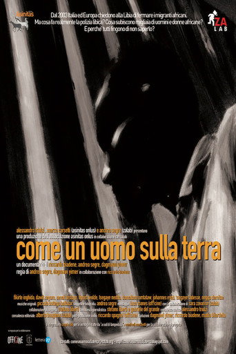 Movie poster for Like a Man on the Earth (2008)