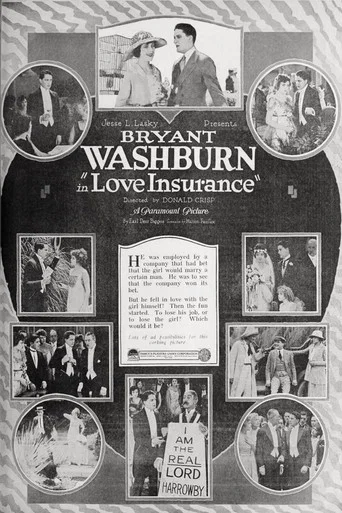 Movie poster for Love Insurance (1919)