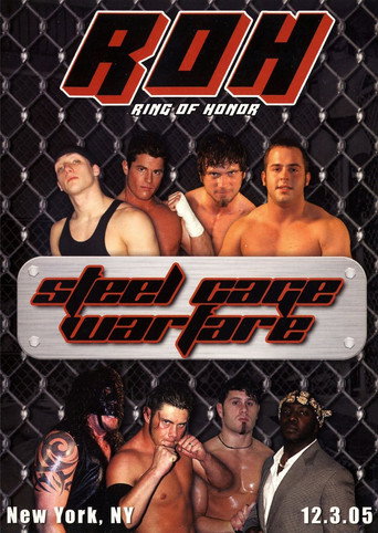 Movie poster for ROH: Steel Cage Warfare (2005)