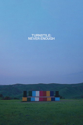 Movie poster for Turnstile: Never Enough (2025)