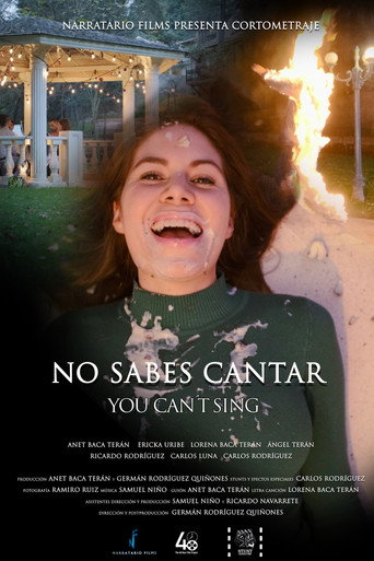 Movie poster for No Sabes Cantar (2021)