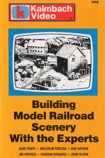 Movie poster for Building Model Railroad Scenery with the Experts (1985)