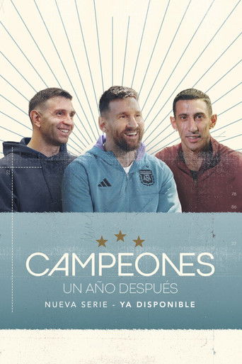 Campeones, un año después poster