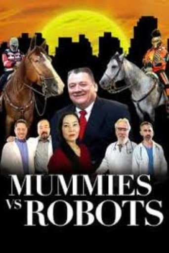 Movie poster for Mummies vs Robots