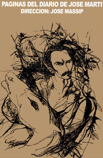 Movie poster for Pages from the Diary of José Martí (1972)