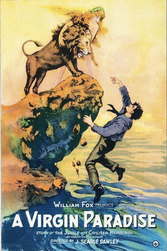 Movie poster for A Virgin Paradise (1921)