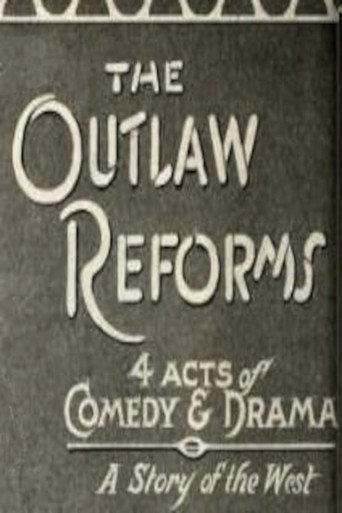 Movie poster for The Outlaw Reforms (1914)