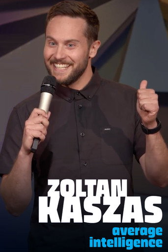 Movie poster for Zoltan Kaszas: Average Intelligence (2022)