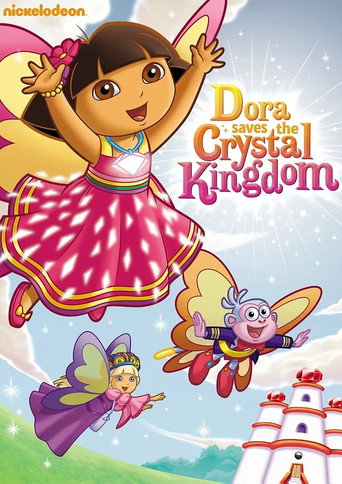 Movie poster for Dora Saves the Crystal Kingdom