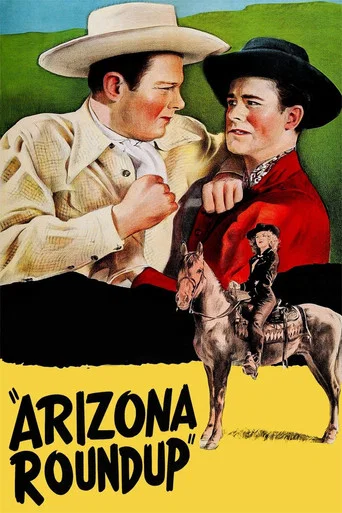 Movie poster for Arizona Round-Up (1942)