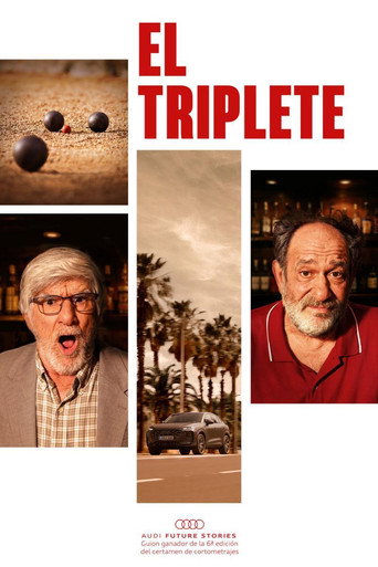 Movie poster for El triplete (2026)