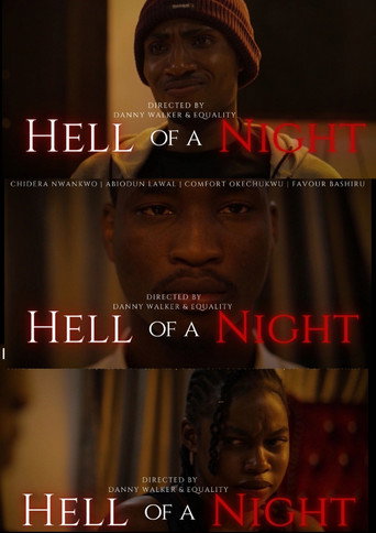 Movie poster for Hell Of A Night (2024)