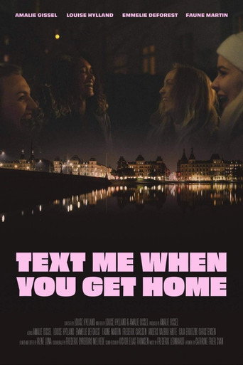 Movie poster for Text Me When You Get Home