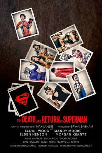 Movie poster for The Death and Return of Superman (2011)