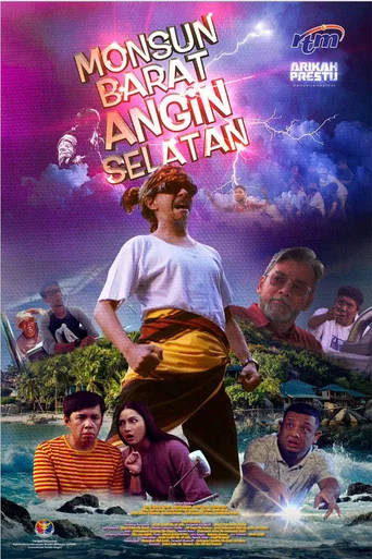 Movie poster for Monsun Barat Angin Selatan (2023)