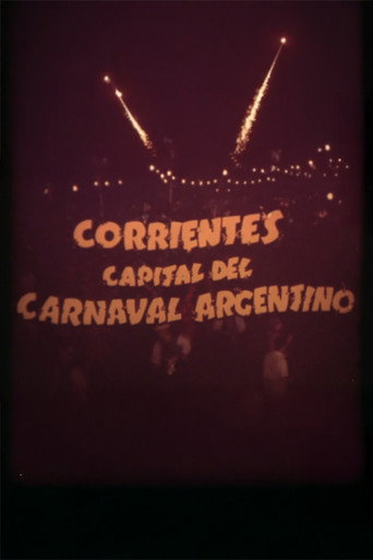 Movie poster for Corrientes, capital of the Argentine carnival (1968)