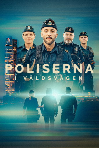 Series poster for Poliserna i våldsvågen (2024)